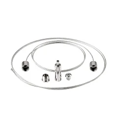 красивые 61355 Аксессуар для подвесного светильника SALOBRENA 1, L1300, сталь, хром (комплект 2шт.) в интернет-магазине