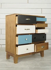 Комод «Aquarelle Birch» 9 ящиков арт RE-18ETG/4 в интерьере