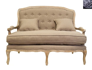 заказать Прямой диван модерн серый Yareli Brown в интернет-магазине