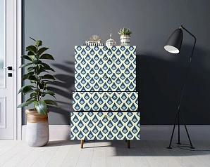 стильные Комод высокий "Berber" принт 13 арт BB10/Print_13