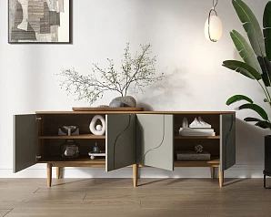 купить красивый Комод с дверками "Arka" AR09-F2