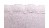заказать Низкое кресло ракушка Pearl Pink Boucle на черных ножках