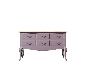 Консоль "Leontina Lavanda" 6 ящиков арт ST9358L