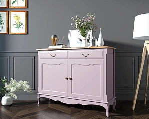 фото Комод "Leontina Lavanda" с ящиками арт ST9329L в интерьере