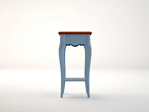 купить стильные Подставка под цветы "Leontina Blue" низкая арт ST9303B в интернет-магазине