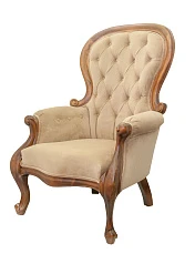 фото Классическое кресло Madre Light Brown в интерьере