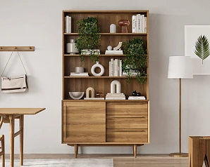 Стеллаж "Bruni" с дверками арт BR-01 на заказ в интернет-магазине