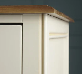 стильный Бежевый комод "Olivia" высокий на 5 ящиков арт GA3005C на заказ