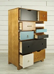 красивые Комод универсальный «Aquarelle Birch» 10 ящиков арт RE-14ETG/4