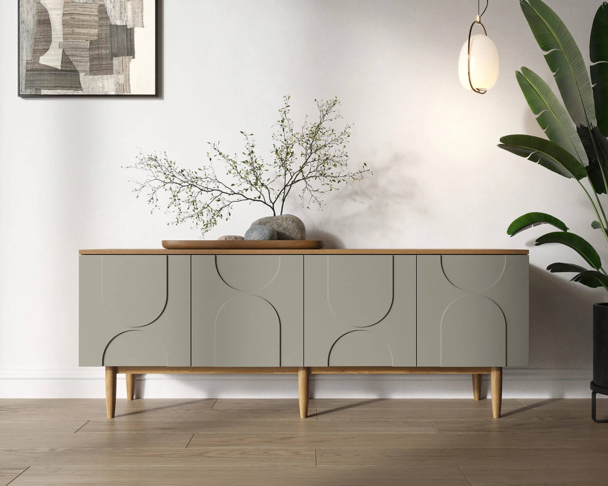 купить красивый Комод с дверками "Arka" AR09-F2