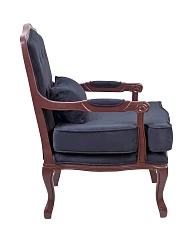 Мягкое полукресло с подлокотниками Nitro Black Syrup