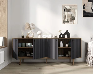 фото Комод с четыремя дверками "Emerson" арт EM01/7024/L