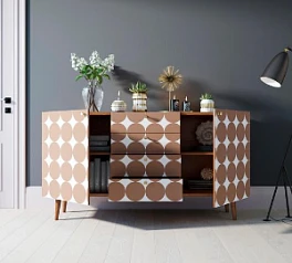 Комод "Berber" с ящиками 17 принт арт BB14/Print_17 на заказ