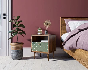 Тумбочка "Berber" с одним ящиком 12 принт арт BB06/Print_12, разноцветная на заказ