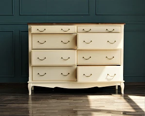 красивый Комод «Leontina» на восемь ящиков арт ST9316/2 в интернет-магазине