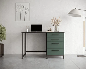 Стол рабочий "Nicole" c одной тумбой NR23G на заказ