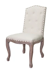 фото Дизайнерский обеденный стул Melis Beige в интерьере