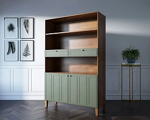Стеллаж широкий двухстворчатый "Andersen" арт AN17
