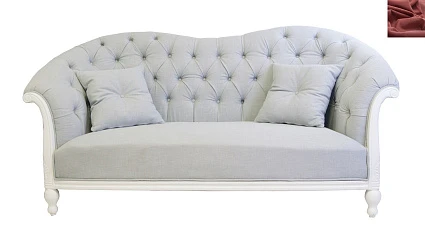 купить красивый Французский диван Velina красный