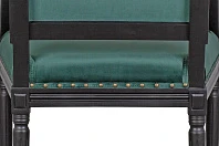 Мягкий стул с подлокотниками Runako Green на заказ в интернет-магазине