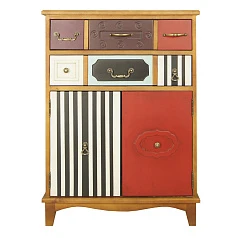 красивый Вертикальный комод Gouache Birch (2 ящика) арт G20016ETG/1