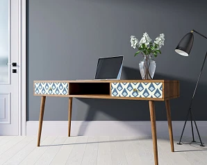 Стол рабочий "Berber" принт 13 арт BB18/Print_13 на заказ