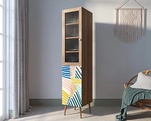 купить Буфет "Berber" узкий принт 42 арт BB39/Print_42 в интернет-магазине