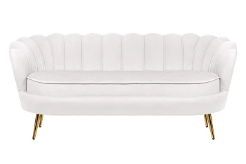 фото Диван ракушка Pearl Triple Beige в интерьере