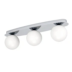 красивые 902096 светильник настенно-потолочный CASTROVIDO, 3X4,2W(G9),IP44, сталь, хром, белый