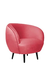 купить красивое Мягкое кресло Small Benee Karmin на черных ножках