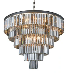 купить Люстра Odeon 6 Rings Smoke