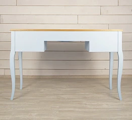 фото Стол письменный "Leontina Blue" арт ST9347B в интерьере