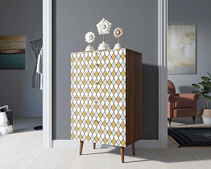 заказать Комод высокий "Berber" принт 22 арт BB10/Print_22