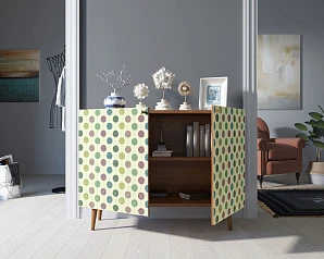 купить Комод "Berber" две дверки 24 принт арт BB04/Print_24 в интернет-магазине