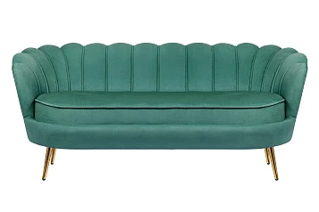 купить стильные Диван ракушка для гостиниц Pearl Triple Green V2 в интернет-магазине