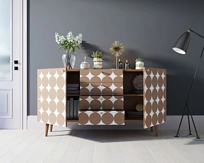 Комод "Berber" с ящиками 17 принт арт BB14/Print_17 на заказ