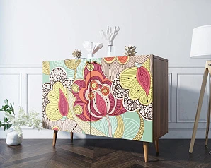 заказать Комод "Berber" две дверки 6 принт арт BB04/Print_06