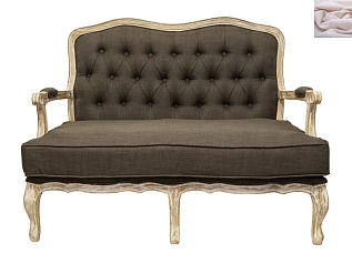 заказать стильные Двухместный дизайнерский диван Yareli Brown V2