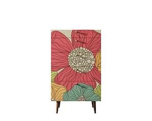 Комод высокий "Berber" принт 5 арт BB10/Print_05 на заказ в интернет-магазине