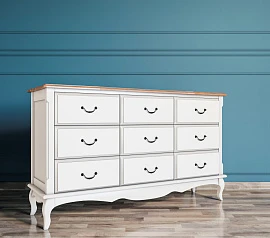 фото Комод «Leontina» на девять ящиков арт ST9379 в интерьере