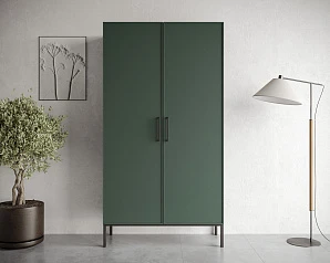 купить стильные Шкаф двухдверный "Nicole" арт NEM091G в интернет-магазине