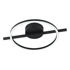 купить 901113 Светодиодный потолочный светильник с регул тем-ры света AMANDOLO, 17W(LED), димм., алюминий, сталь, черн/пластик, белый, 2700-6500K, 1900lm