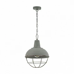 Подвес CANNIGTON 1 серый арт 33029 в интерьере
