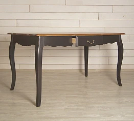 стильный Стол обеденный "Leontina Black" арт ST9337MBLK на заказ