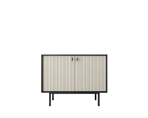 стильный Комод с двумя дверками "Emerson" арт EM02/milky/L на заказ