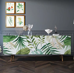 Комод "Berber" удлиненный принт 4 арт BB11/Print_04