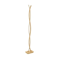 заказать 901107 Светодиодный торшер LASANA 4, 36W(LED), H1430, сталь, алюминий, светло-коричн/ пластик, белый, 3000K, 4700lm