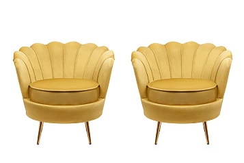 купить Комплект кресел ракушка Pearl Yellow