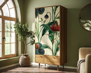 Шкаф двухстворчатый "Berber" арт BB16/Print_55 на заказ