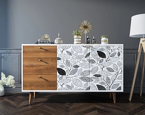 заказать Комод "Berber" с двумя дверками и ящиками 9 принт арт BB05/Print_09